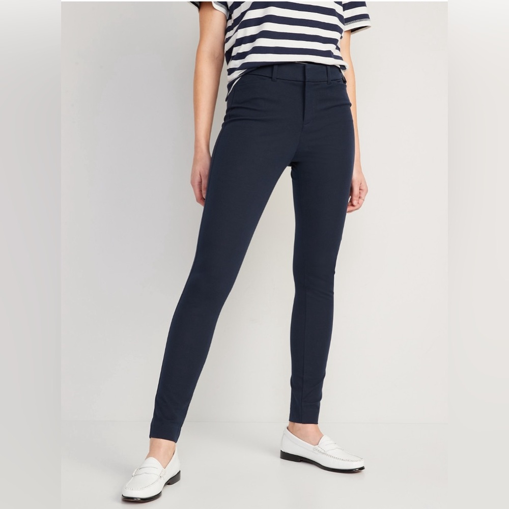 Old Navy High Waisted Pixie Skinny Pants size 4 TALL